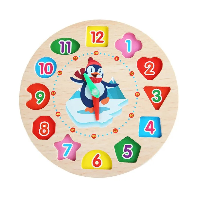 Clock Pinguim - Relógio Educativo