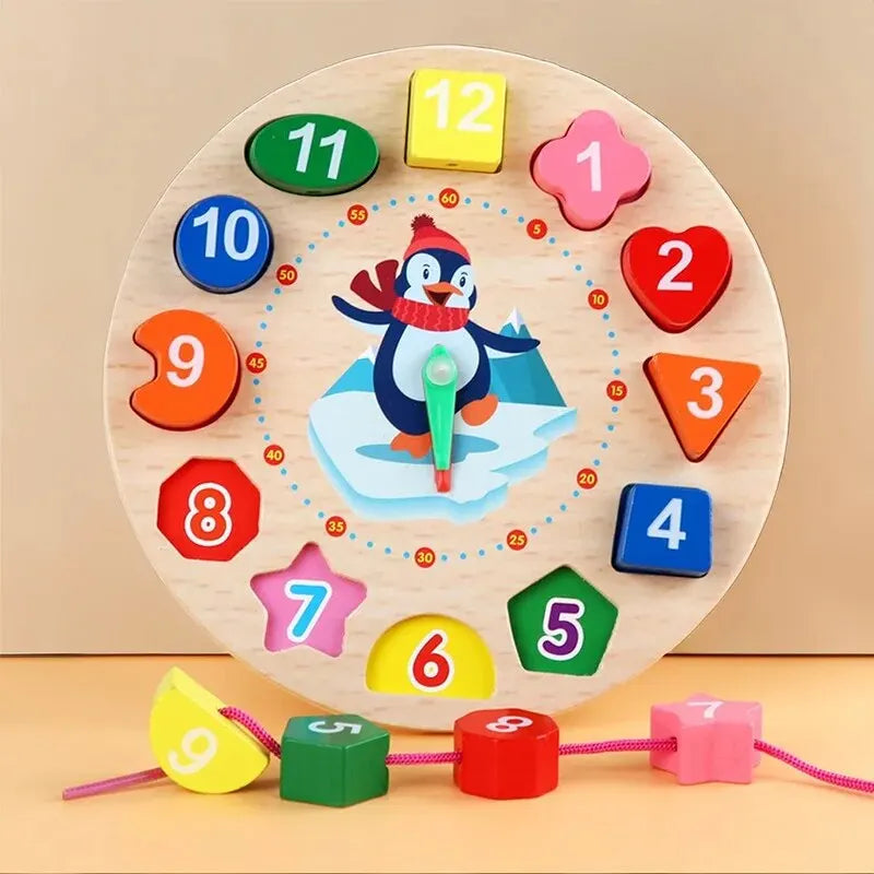 Clock Pinguim - Relógio Educativo